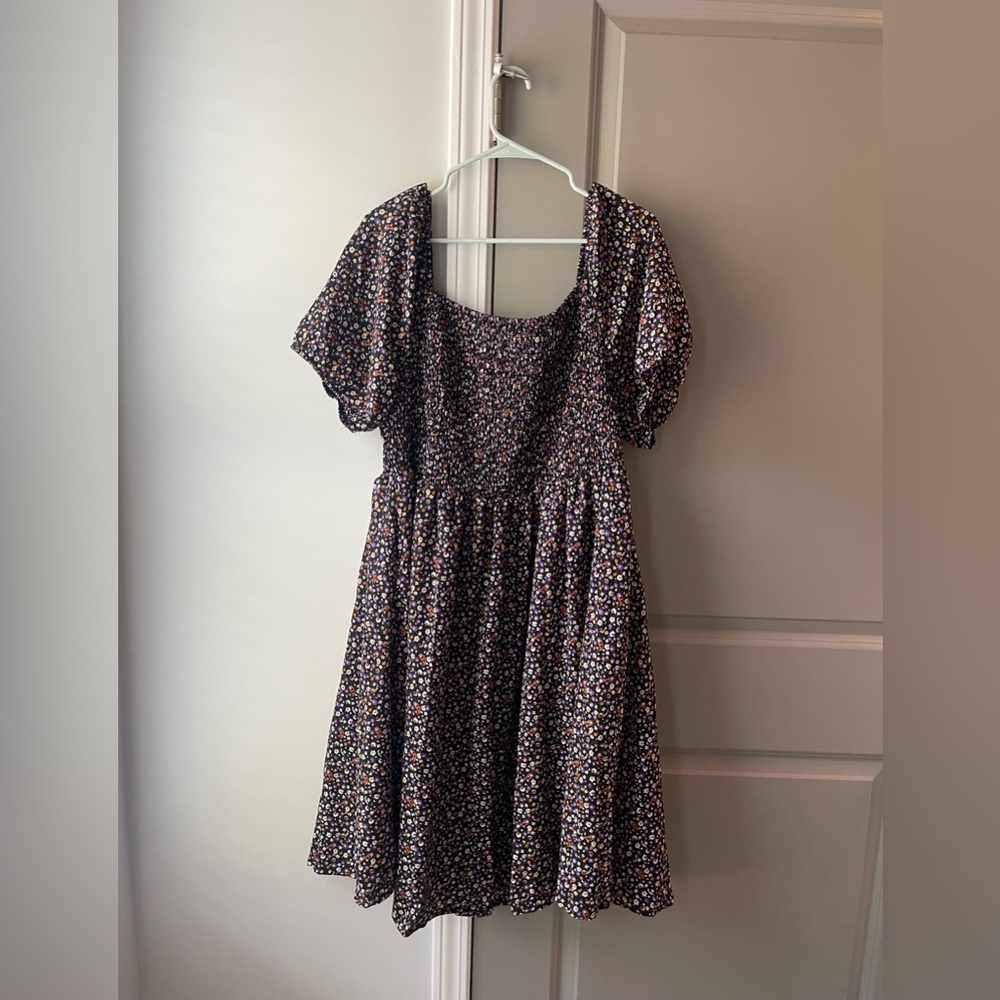 Shein 3XL black and purple dress